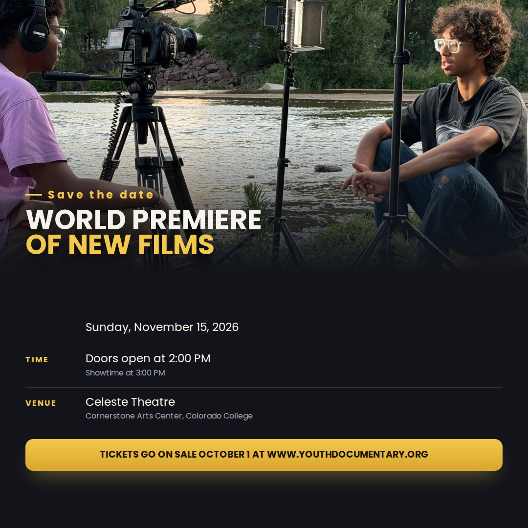 SAVE THE DATE: World Premiere